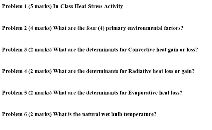 Activity 2.2 3 heat loss and gain