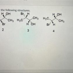 Choose the enantiomers from the following structures